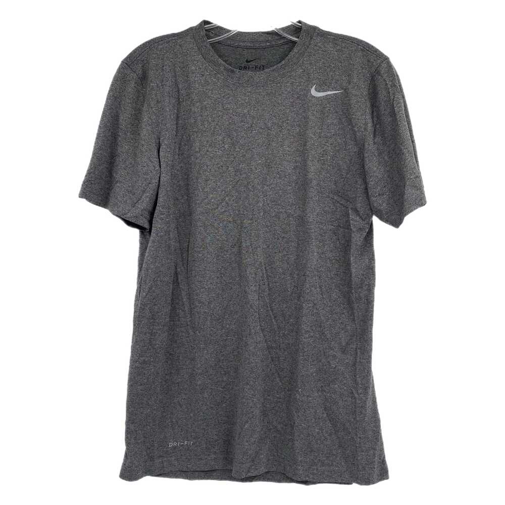 Nike Gray Dri-Fit Short Sleeve Athletic Tee | Size S